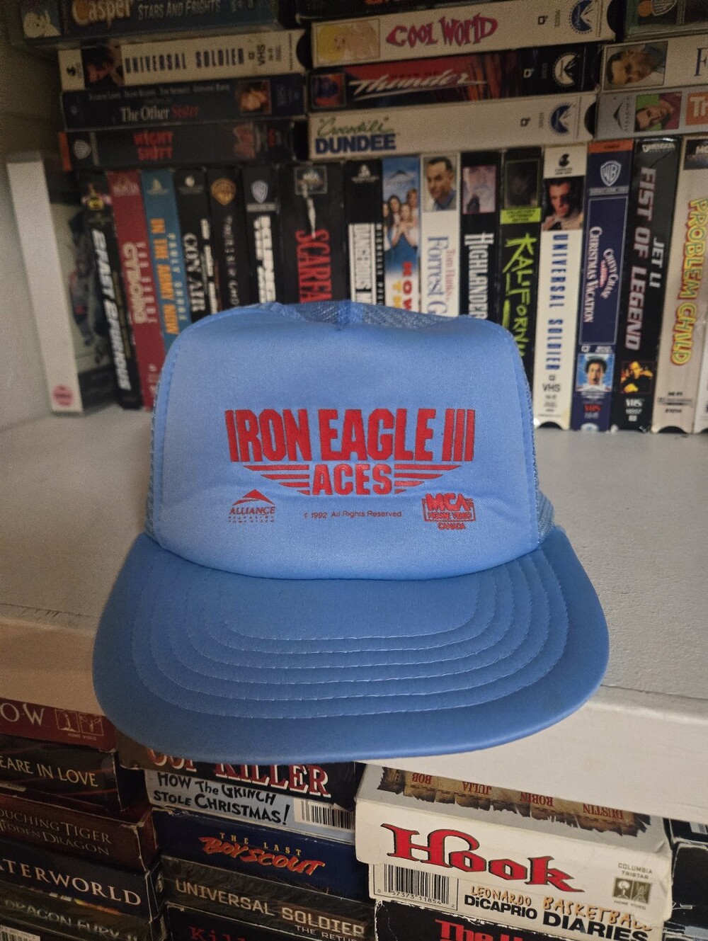 Iron Eagle III Aces Vintage Blue Trucker Hat